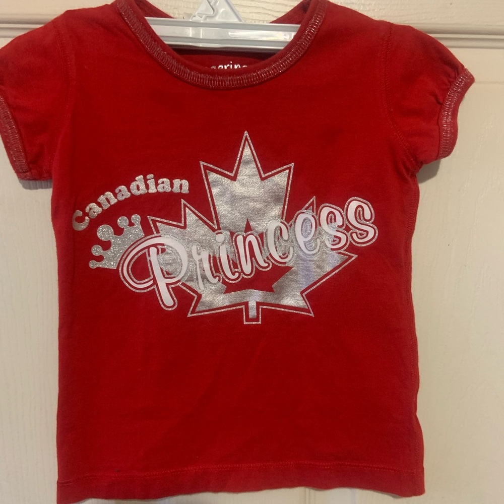 Tangerine Red Canadian Princess Tee